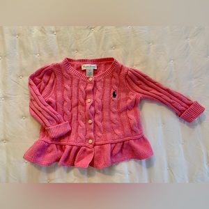 Ralph Lauren baby button down sweater
